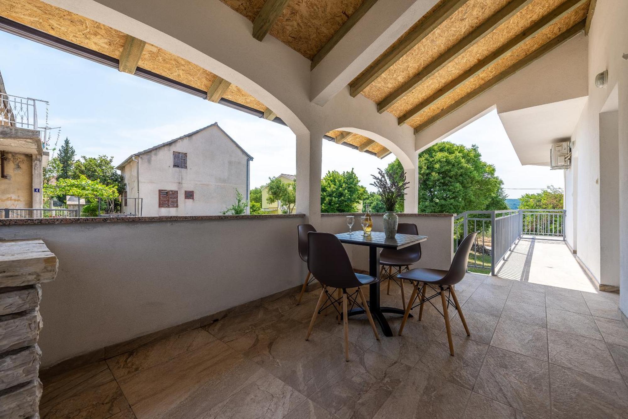 Apartmani Dupor Gornji Karin Exterior foto